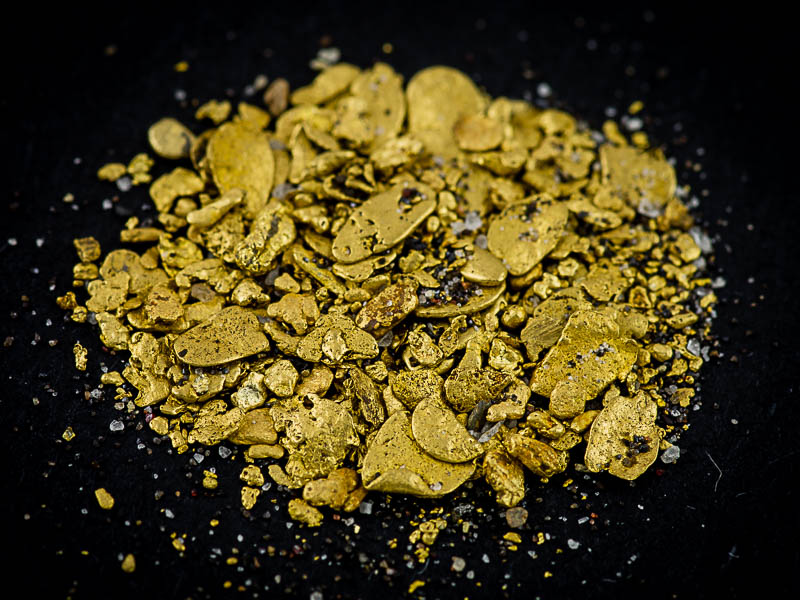 Tasmanian alluvial gold