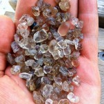 Topaz (Killiecrankie diamonds) from Mines Creek, Flinders Islans